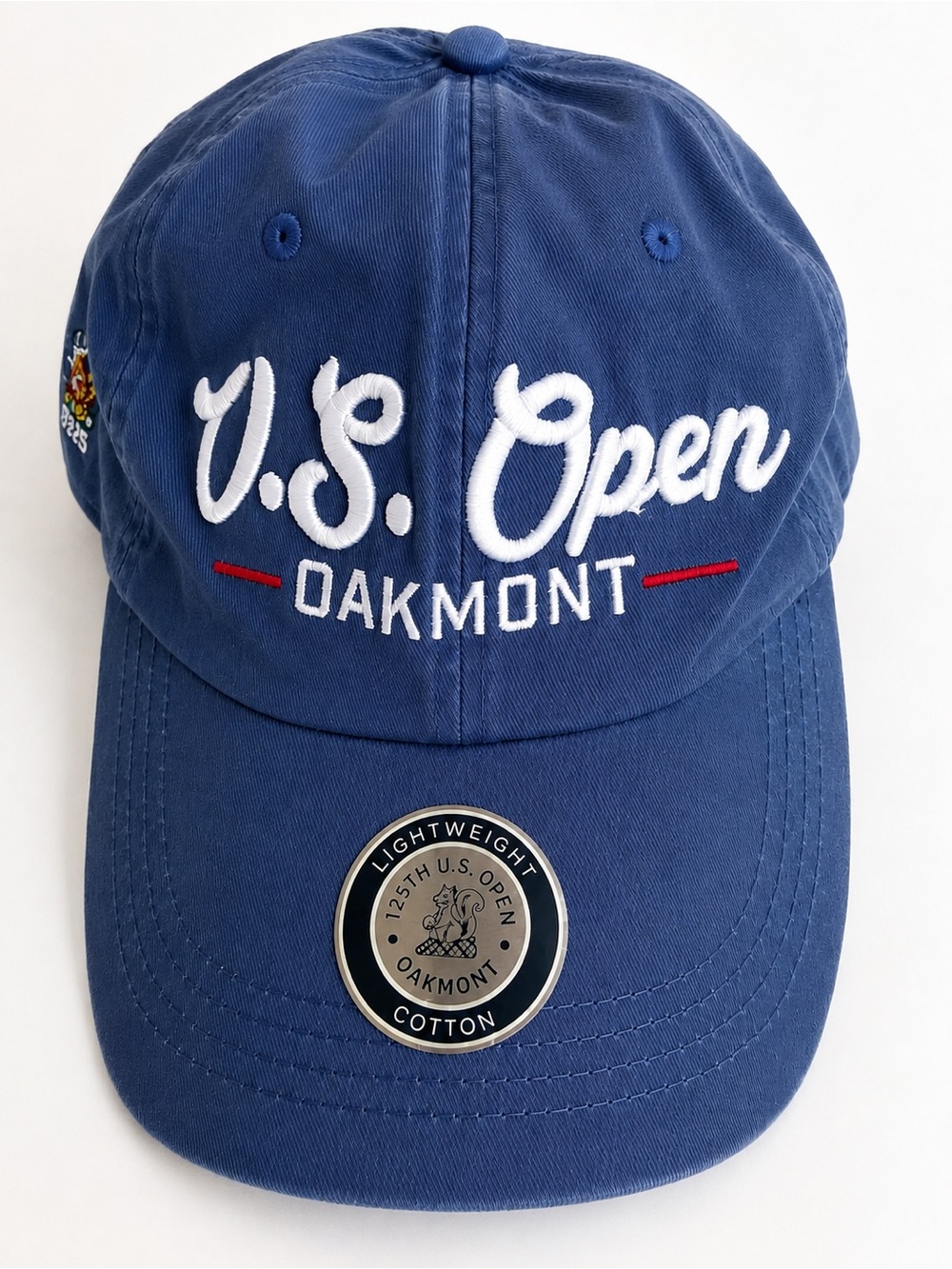U.S. Open 2025 Oakmont Lightweight Cotton Hat – Sailor Navy – Adjustable